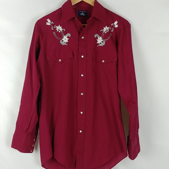 Vintage Other - Vintage Chute #1 Men's Embroidered Western Shirt